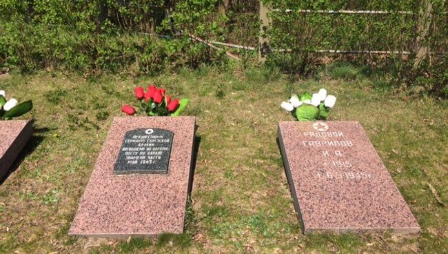 У мемориала советским военнопленным в Германии. Архивное фото У мемориала советским военнопленным в Германии. Архивное фото
