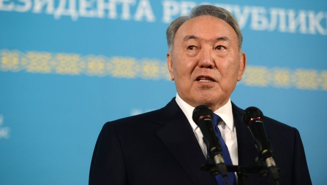Президент Казахстана Нурсултан Назарбаев. Архивное фото Президент Казахстана Нурсултан Назарбаев. Архивное фото