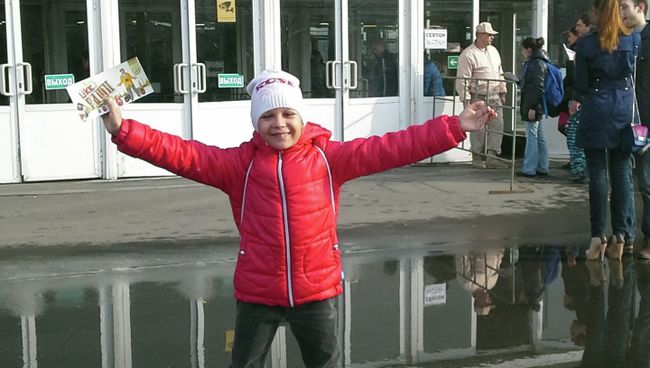 Мечта Вики побывать на цирковом представлении осуществилась Мечта Вики побывать на цирковом представлении осуществилась