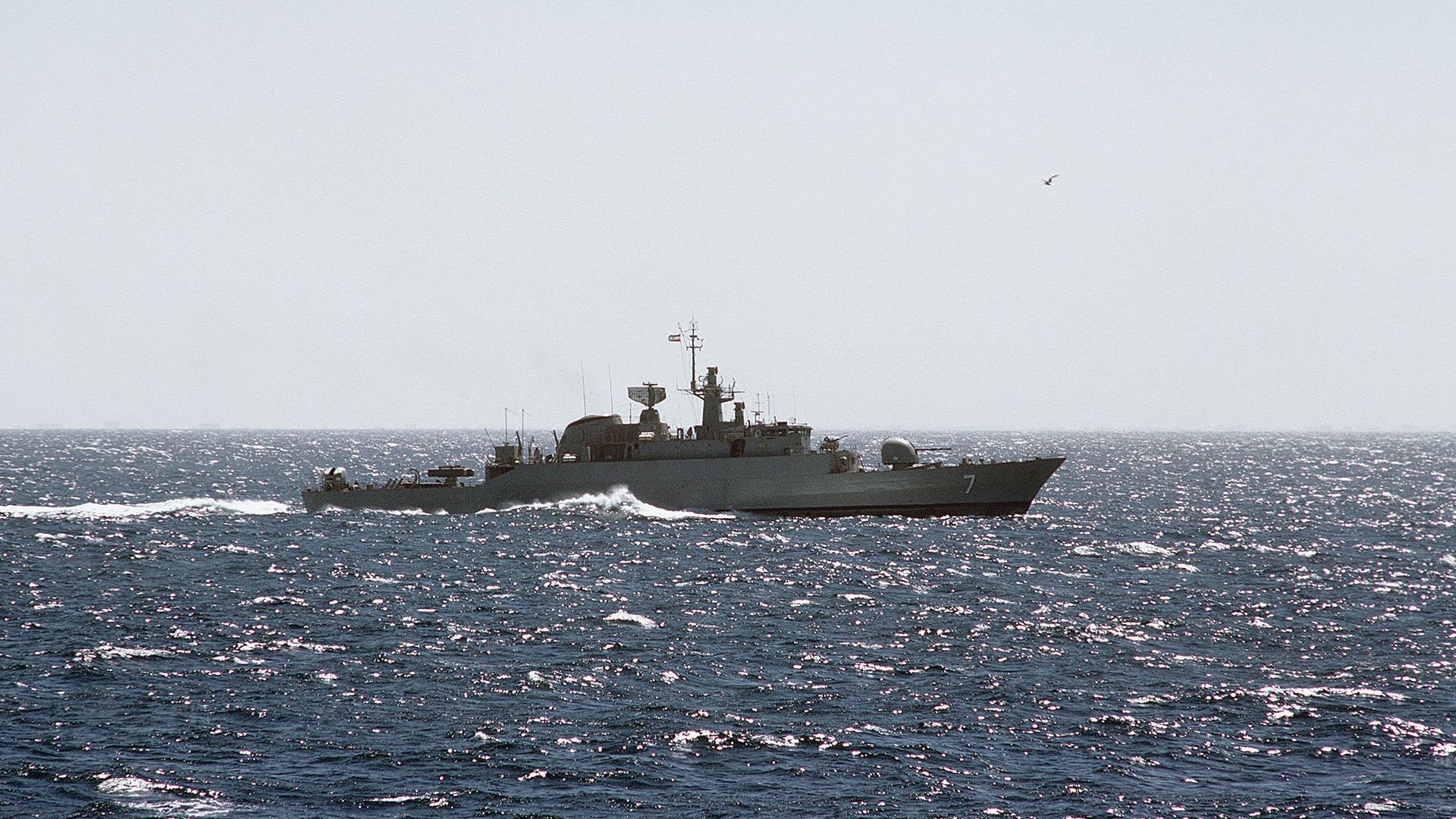 Фрегат ВМС Ирана Фрегат ВМС Ирана - РИА Новости, 1920, 06.04.2026