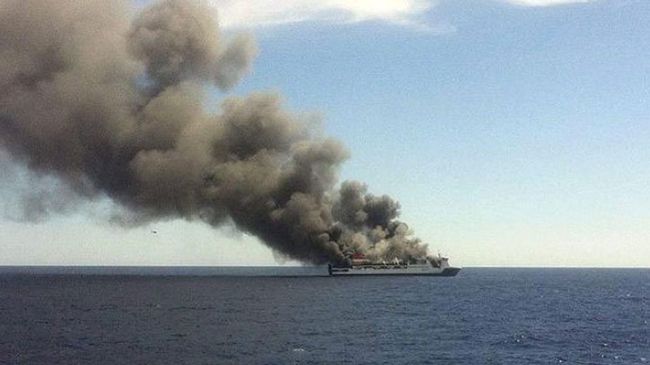 Пожар на судне Пожар на судне