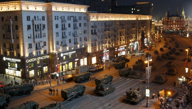 Репетиция парада Победы в Москве Репетиция парада Победы в Москве