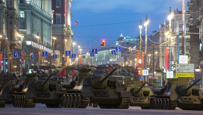Репетиция парада Победы в Москве Репетиция парада Победы в Москве