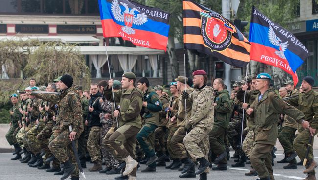 Репетиция Парада Победы в Донецке Репетиция Парада Победы в Донецке