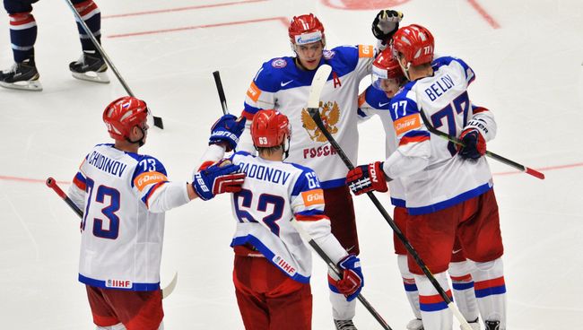 Хоккей. Чемпионат мира - 2015. Матч Россия - США