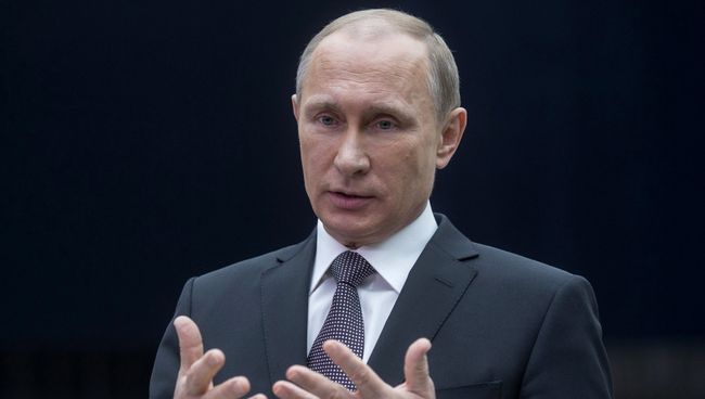 Президент России Владимир Путин. Архивное фото Президент России Владимир Путин. Архивное фото