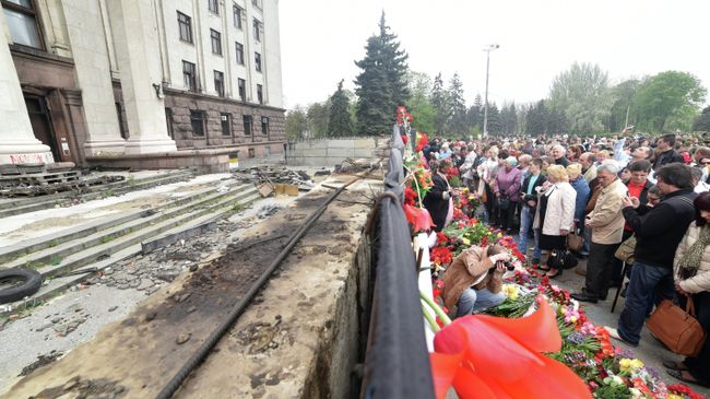 Годовщина трагедии в Одессе. Архивное фото Годовщина трагедии в Одессе. Архивное фото
