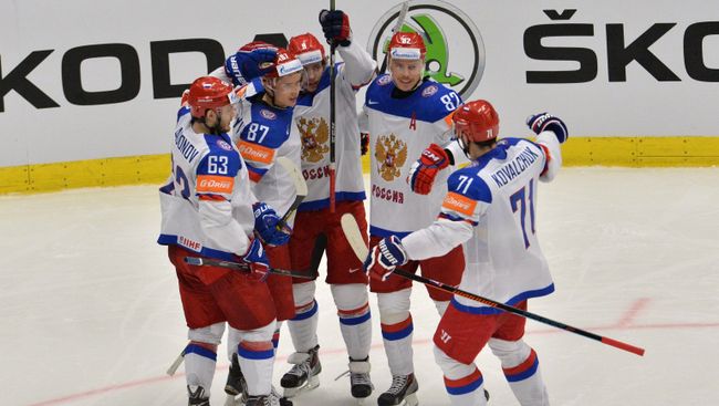 Хоккей. Чемпионат мира - 2015. Матч Россия - Белоруссия