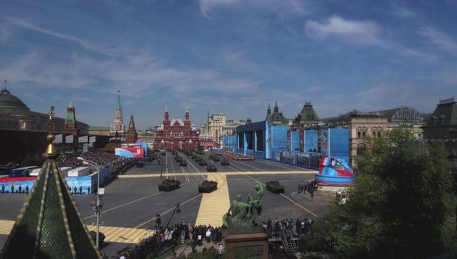 Парад Победы за три минуты