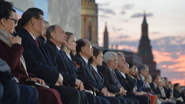 Президент РФ В.Путин посетил праздничный концерт, посвященный 70-летию Победы в ВОВ Президент РФ В.Путин посетил праздничный концерт, посвященный 70-летию Победы в ВОВ