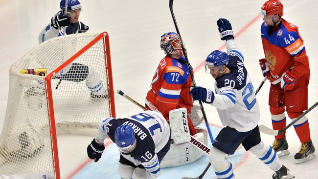 Хоккей. Чемпионат мира - 2015. Матч Финляндия - Россия