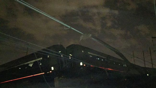 Место крушения пассажирского поезда Amtrak в Филадельфии. Архивное фото