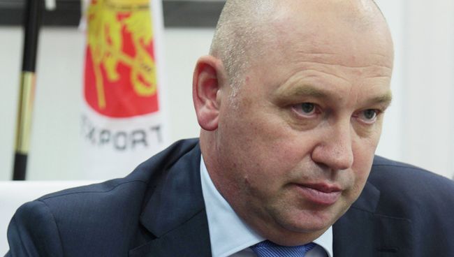 Глава делегации Рособоронэкспорта на выставке SITDEF-2015 Сергей Ладыгин