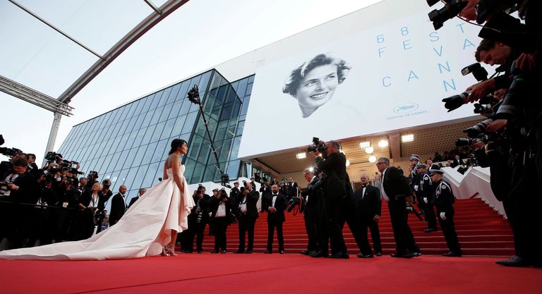 Актриса Лейла Бехти на церемонии открытия Каннского кинофестиваля Актриса Лейла Бехти на церемонии открытия Каннского кинофестиваля
