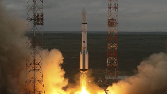 Запуск РН Протон-М со спутником MexSat-1, 16 мая 2015 года