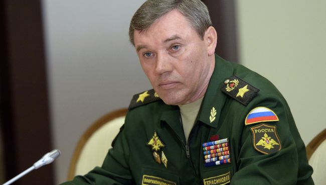 Первый заместитель министра обороны РФ, начальник Генерального штаба Вооруженных Сил РФ, генерал армии Валерий Герасимов. Архивное офто