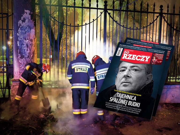 Обложка журнала Do Rzeczy на фоне горящего посольства Обложка журнала Do Rzeczy на фоне горящего посольства