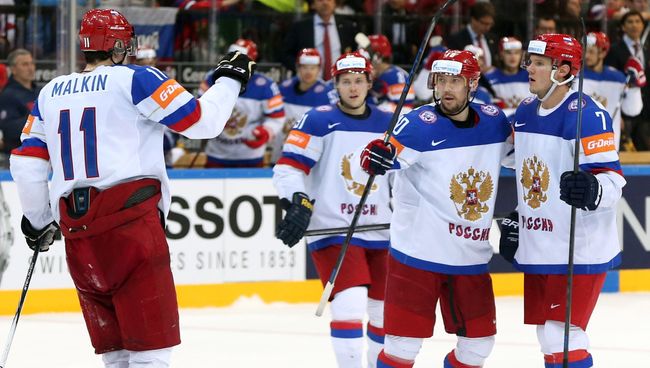 Хоккей. Чемпионат мира - 2015. Финальный матч. Канада - Россия. Архивное фото