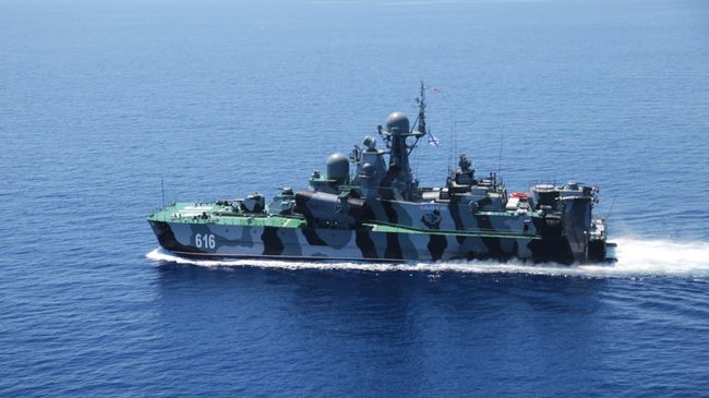 Ракетный корабль на воздушной подушке Самум. Архивное фото Ракетный корабль на воздушной подушке Самум. Архивное фото