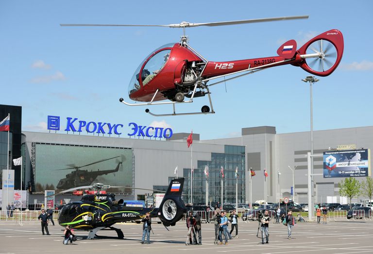 Вертолет Dynali H2S, прибывет для участия в выставке HeliRussia 2015 Вертолет Dynali H2S, прибывет для участия в выставке HeliRussia 2015