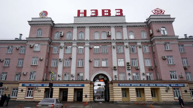 Новочеркасский электровозостроительный завод. Архивное фото Новочеркасский электровозостроительный завод. Архивное фото