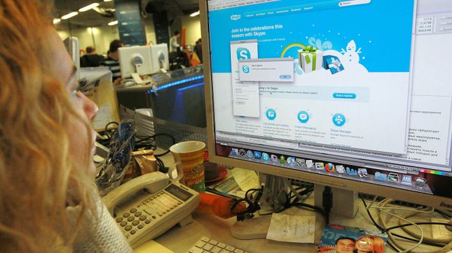Сбой в работе Skype