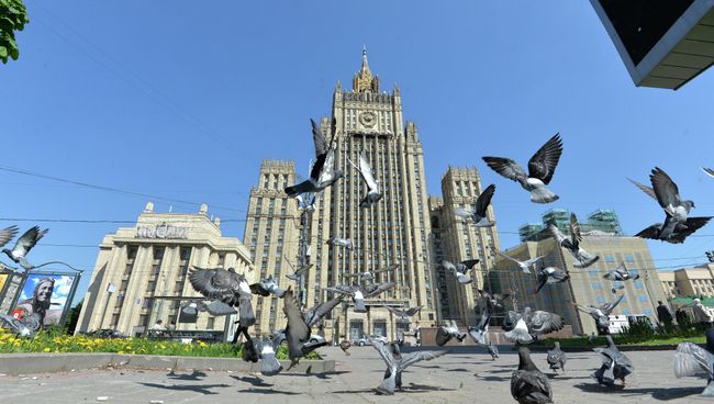 Здание Министерства иностранных дел РФ в Москве. Архивное фото