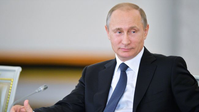 Президент России Владимир Путин. Архивное фото Президент России Владимир Путин. Архивное фото