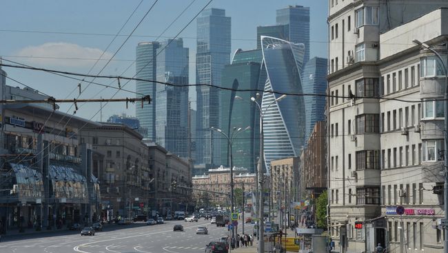 Вид на Деловой центр. Москва. Архивное фото