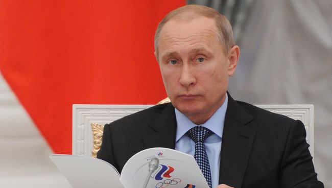 Заседание Совета при президенте РФ по развитию физической культуры и спорта
