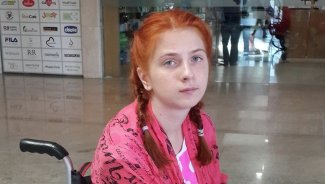 Настя Афенова, подопечная фонда Адреса милосердия Настя Афенова, подопечная фонда Адреса милосердия