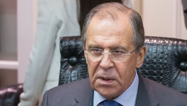 Министр иностранных дел России Сергей Лавров. Архивное фото
