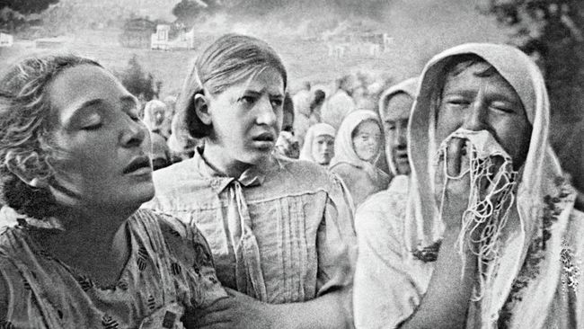 Великая Отечественная война 1941-1945 гг. 23 июня 1941 года в Киеве. Район Грушки