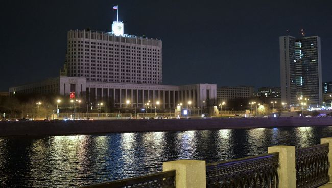 Здание Дома правительства Российской Федерации. Архивное фото