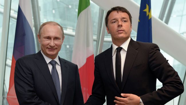 Визит президента РФ В.Путина в Италию