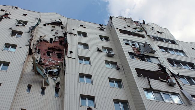 Ситуация в Донецке. Архивное фото Ситуация в Донецке. Архивное фото