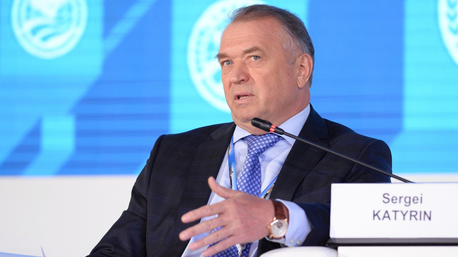 Президент Торгово-промышленной палаты РФ Сергей Катырин Президент Торгово-промышленной палаты РФ Сергей Катырин - РИА Новости, 1920, 14.06.2022
