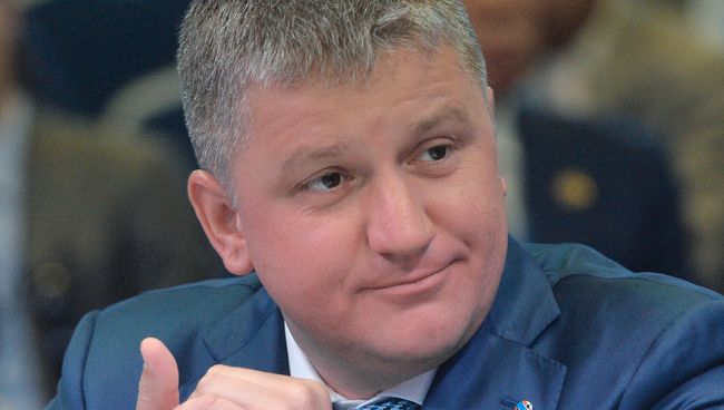 Председатель правления, генеральный директор ОАО РусГидро Евгений Дод во время делового круглого стола Россия – Япония: Перспективы делового сотрудничества в рамках ПМЭФ 2015