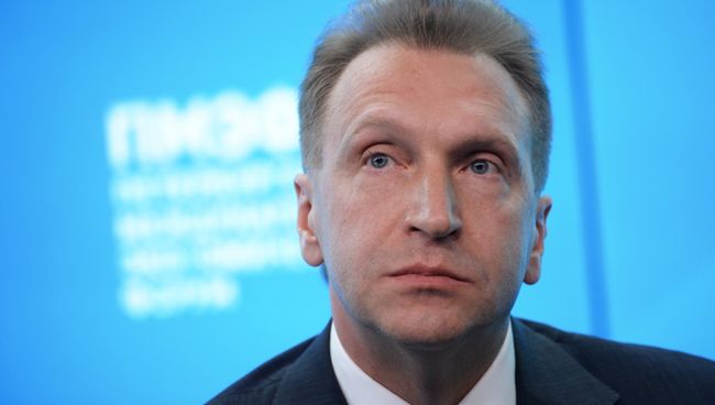 Первый заместитель председателя правительства РФ Игорь Шувалов. Архивное фото