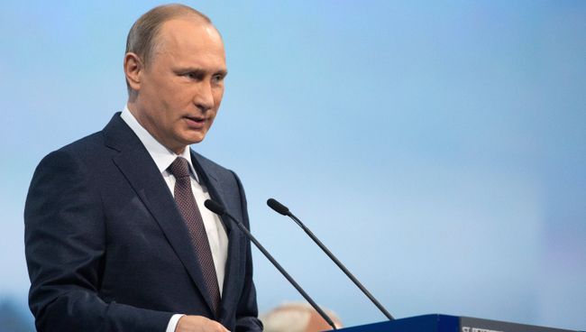 Президент России Владимир Путин. Архивное фото Президент России Владимир Путин. Архивное фото