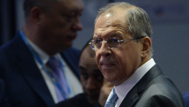 Министр иностранных дел РФ Сергей Лавров. Архивное фото
