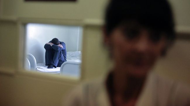 Пациент клинического отделения Государственного научного центра социальной и судебной психиатрии (ГНЦССП) имени В.П. Сербского. Архивное фото Пациент клинического отделения Государственного научного центра социальной и судебной психиатрии (ГНЦССП) имени В.П. Сербского. Архивное фото