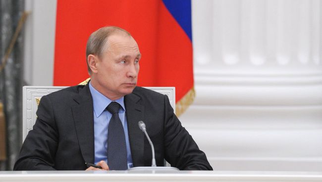 Президент России Владимир Путин. Архивное фото Президент России Владимир Путин. Архивное фото