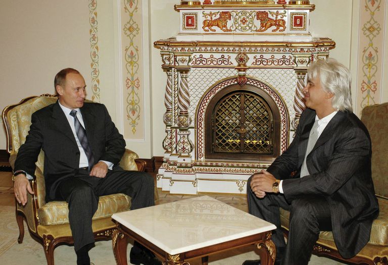 Встреча В.Путина и Д.Хворостовского