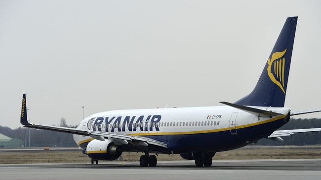 Самолет авиакомпании Ryanair. Архивное фото