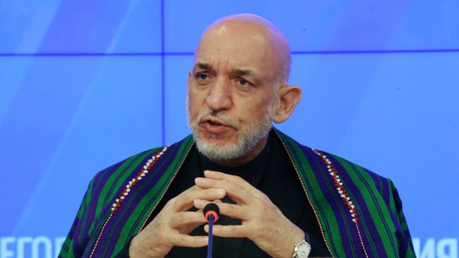 Бывший президент Исламской республики Афганистан (в 2004-2014 гг.) Хамид Карзай. Архивное фото Бывший президент Исламской республики Афганистан (в 2004-2014 гг.) Хамид Карзай. Архивное фото