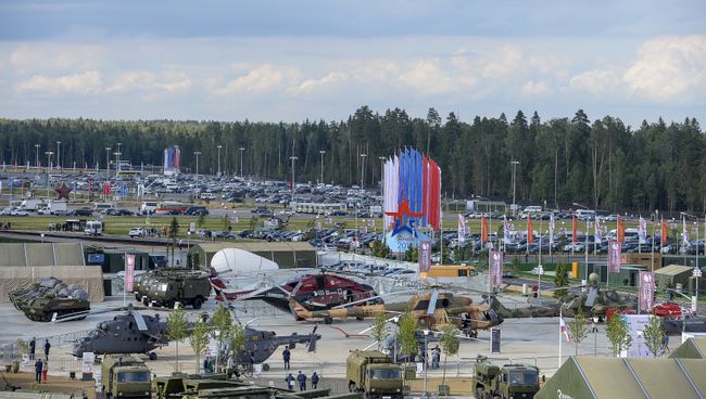 Международный военно-технический форум Армия-2015 в Кубинке