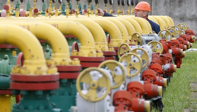 Газовое хранилище под Львовом, Украина Газовое хранилище под Львовом, Украина