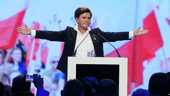 Кандидат на пост премьера Польши Беата Шидло Кандидат на пост премьера Польши Беата Шидло