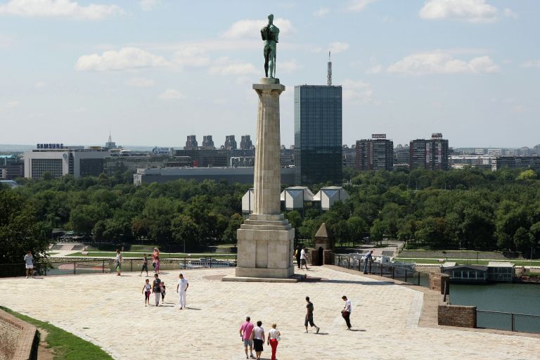 Вид города Белград Вид города Белград